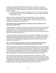 Memorandum for the Heads of Executive Departments and Agencies (Planning for Agency Operations During a Potential Lapse in Appropriations), Page 12