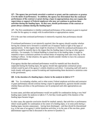 Memorandum for the Heads of Executive Departments and Agencies (Planning for Agency Operations During a Potential Lapse in Appropriations), Page 9