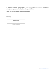 Bad Check Letter Template, Page 2