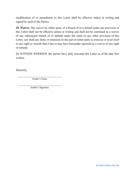 Accounting Engagement Letter Template, Page 6