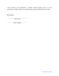 Job Counter Offer Letter Template, Page 2