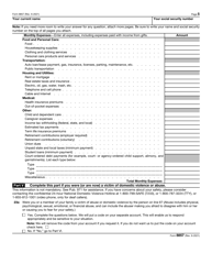 IRS Form 8857 Request for Innocent Spouse Relief, Page 5