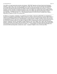 Form FAA-1529A Verification of Volunteer Hours - Arizona (English/Spanish), Page 2