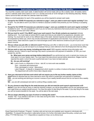 Form UIB-1245A Weekly Claim for Pandemic Unemployment Assistance (Pua) Benefits - Arizona, Page 3
