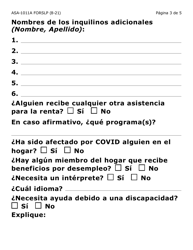 Formulario ASA-1011A-SLP Solicitud De Apelacion - Erap (Letra Grande) - Arizona (Spanish), Page 3