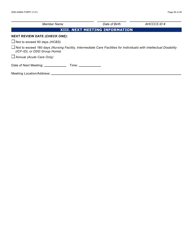 Form DDD-2089A Ddd Person Centered Service Plan - Arizona, Page 26