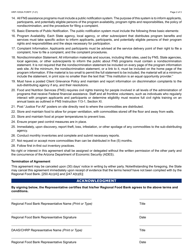 Form HRP-1055A The Emergency Food Box Program (Tefap) Terms and Conditions Agreement Between Chrp and Regional Food Bank - Arizona, Page 2