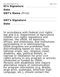 Form FAA-1004A-LP Designation of Ebt Alternate Card Holder (Large Print) - Arizona, Page 3