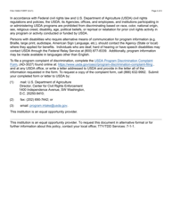 Form FAA-1546A Sponsor Deeming Information - Arizona, Page 4
