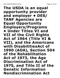 Form FAA-1249A-XLP Verification of Disability (Extra Large Print) - Arizona (English/Spanish), Page 12