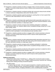 Form AAP9A Adoption Assistance Program (Aap) Level of Care Rate Determination Protocol Matrix - California, Page 3
