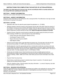 Form EDU7618 Notice of Action - Approval - California, Page 5