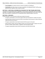 Form EDU7618 Notice of Action - Approval - California, Page 6