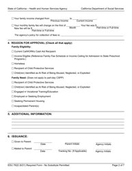 Form EDU7622 Notice of Action - Recertification - California, Page 2