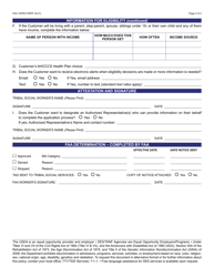 Form FAA-1097B Foster Care Age out Tribal Referral Form - Arizona, Page 2