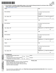Form DR-1 &quot;Florida Business Tax Application&quot; - Florida, Page 4