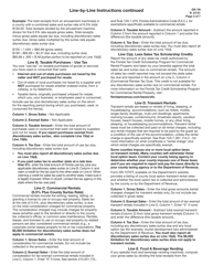 Instructions for Form DR-7 &quot;Consolidated Sales and Use Tax Return&quot; - Florida, Page 3
