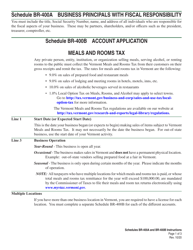 Instructions for VT Form BR-400 Application for Business Tax Account - Vermont, Page 4