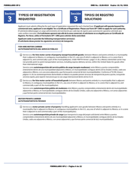 Form OP-2 &quot;Application for Mexican Certificate of Registration for Foreign Motor Carriers and Foreign Motor Private Carriers Under 49 U.s.c. 13902&quot; (English/Spanish), Page 12