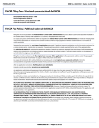 Form OP-2 &quot;Application for Mexican Certificate of Registration for Foreign Motor Carriers and Foreign Motor Private Carriers Under 49 U.s.c. 13902&quot; (English/Spanish), Page 27