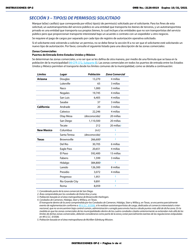 Form OP-2 &quot;Application for Mexican Certificate of Registration for Foreign Motor Carriers and Foreign Motor Private Carriers Under 49 U.s.c. 13902&quot; (English/Spanish), Page 4