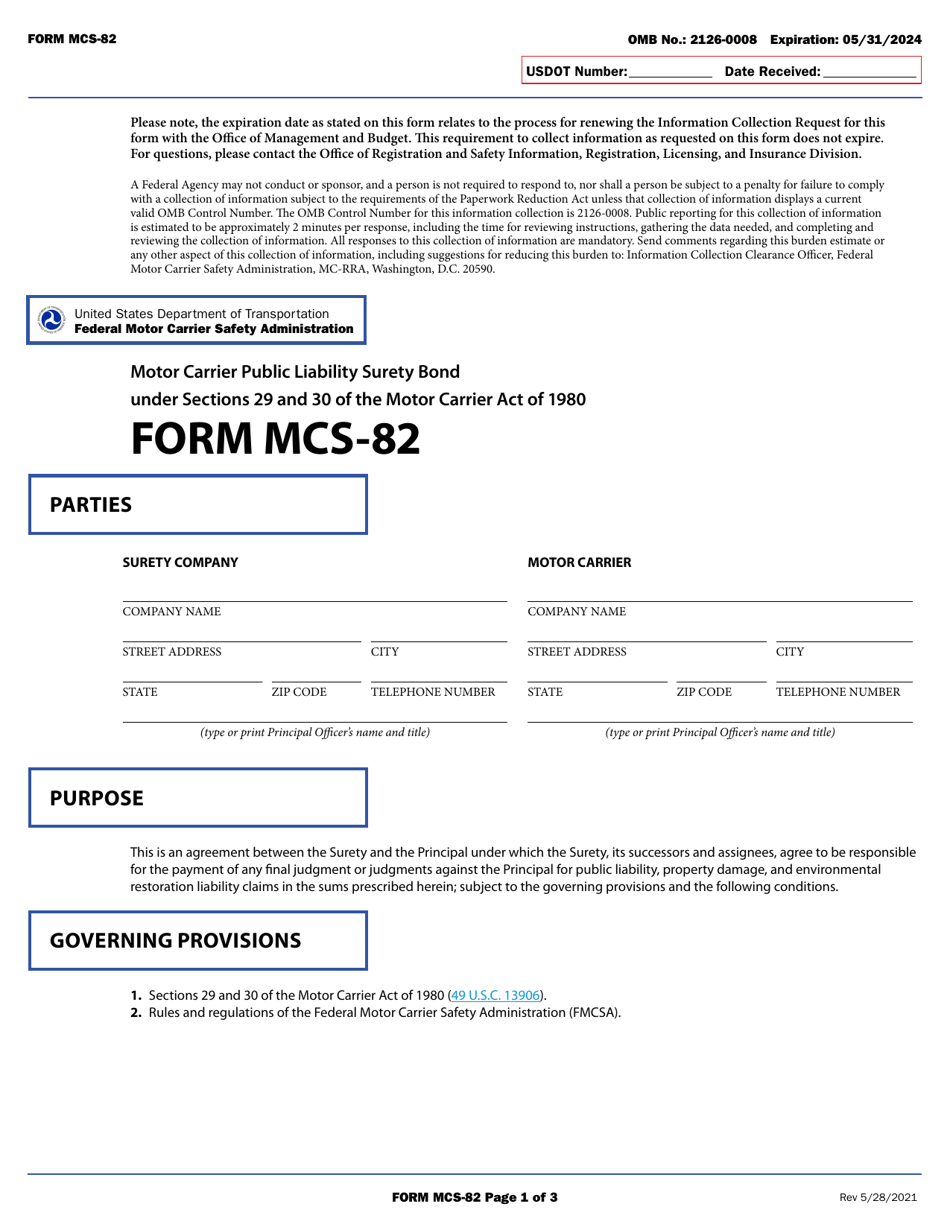Form MCS82 Fill Out, Sign Online and Download Fillable PDF Templateroller