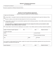 Form FT-1 (State Form 46297) Fuel Tax License Application - Indiana, Page 6