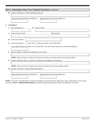USCIS Form I-191 Application for Relief Under Former Section 212(C) of the Immigration and Nationality Act (Ina), Page 6