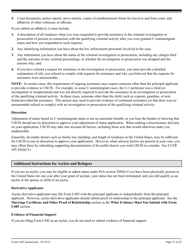 Instructions for USCIS Form I-485 &quot;Application to Register Permanent Residence or Adjust Status&quot;, Page 31