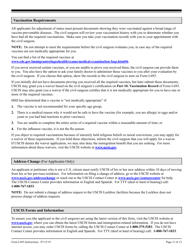 Instructions for USCIS Form I-693 Report of Medical Examination and Vaccination Record, Page 11
