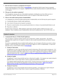 Instructions for USCIS Form I-693 Report of Medical Examination and Vaccination Record, Page 9