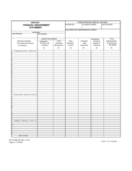 RUS Form 481 Financial Requirement Statement, Page 2