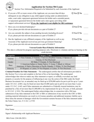 SBA Form 1244 Application for Section 504 Loans, Page 5