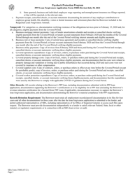 SBA Form 3508S PPP Loan Forgiveness Application Form, Page 7