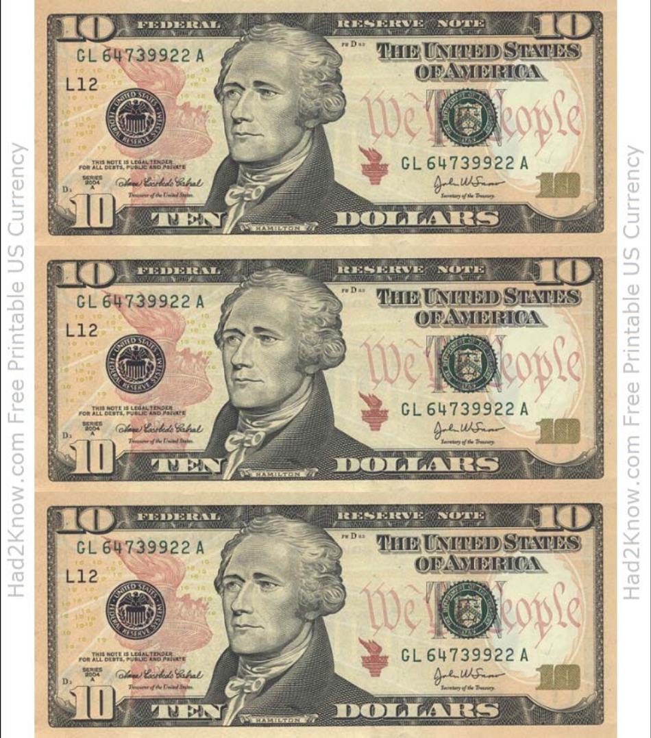 Dollar Bill Template For Teachers Martin Printable Calendars