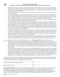 SBA Formulario 3508EZ Formulario De Solicitud De Condonacion De Prestamos Ppp (Spanish), Page 3