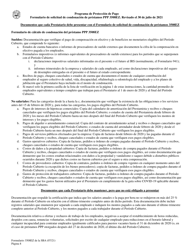 SBA Formulario 3508EZ Formulario De Solicitud De Condonacion De Prestamos Ppp (Spanish), Page 8
