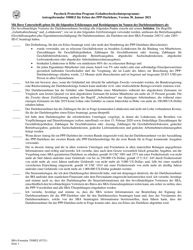 SBA Form 3508EZ PPP Ez Loan Forgiveness Application (German), Page 3