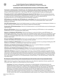 SBA Form 3508EZ PPP Ez Loan Forgiveness Application (German), Page 6