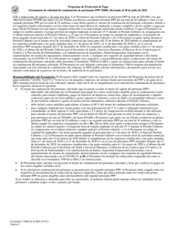 SBA Formulario 3508S Formulario De Solicitud De Condonacion De Prestamos Ppp (Spanish), Page 6