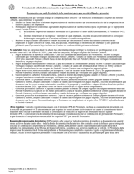 SBA Formulario 3508S Formulario De Solicitud De Condonacion De Prestamos Ppp (Spanish), Page 7