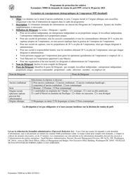 SBA Form 3508S PPP Loan Forgiveness Application Form (French), Page 3