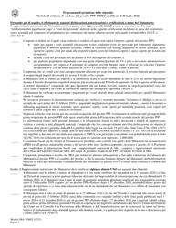 SBA Form 3508EZ PPP Ez Loan Forgiveness Application (Italian), Page 3