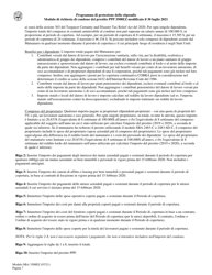 SBA Form 3508EZ PPP Ez Loan Forgiveness Application (Italian), Page 7