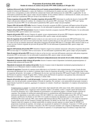 SBA Form 3508S PPP Loan Forgiveness Application (Italian), Page 4