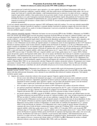 SBA Form 3508S PPP Loan Forgiveness Application (Italian), Page 6