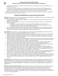 SBA Form 3508S PPP Loan Forgiveness Application (Italian), Page 7