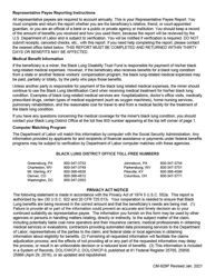 Form CM-929P Report of Changes That May Affect Your Black Lung Benefits, Page 2