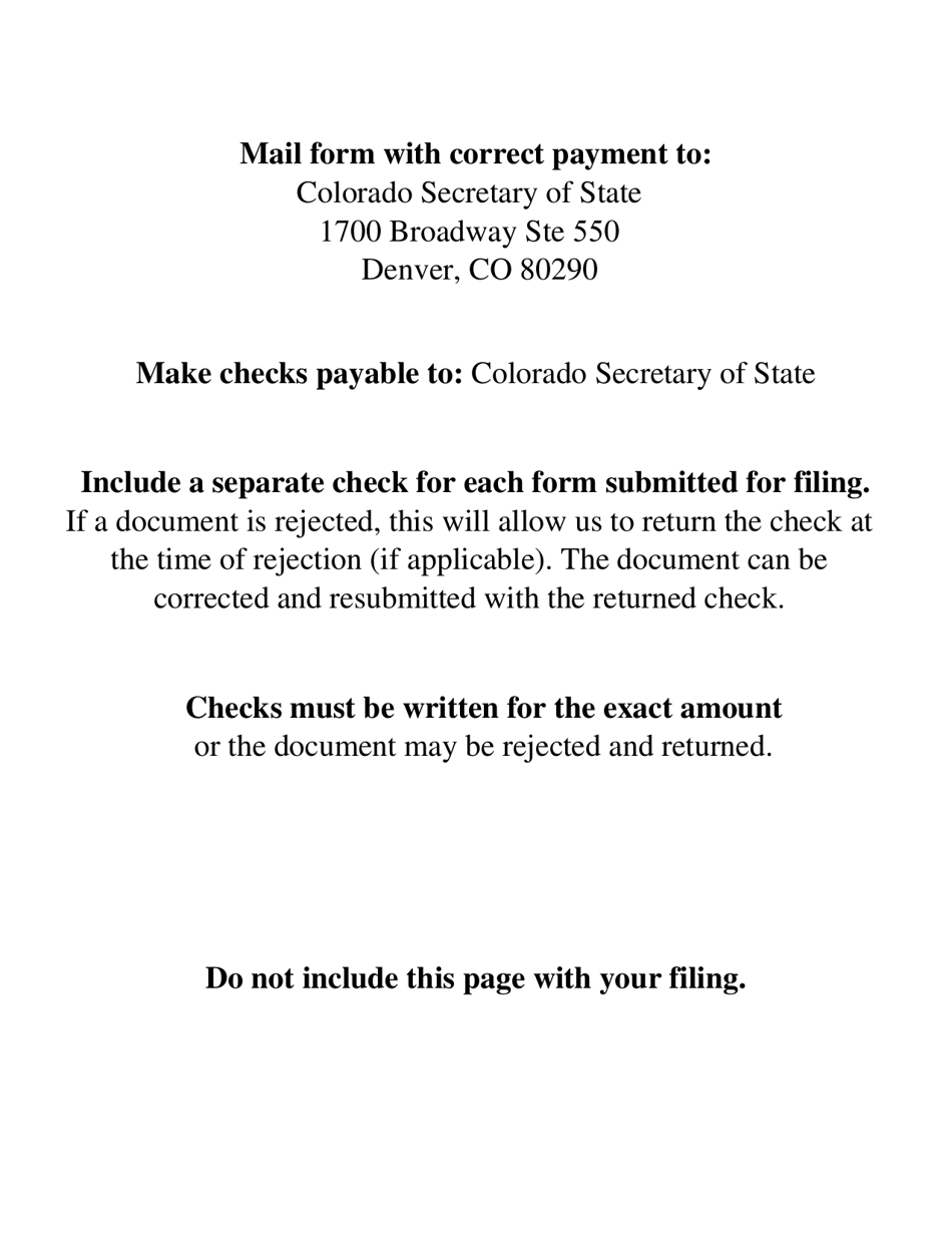 Mass Change Registered Agent - Colorado, Page 3