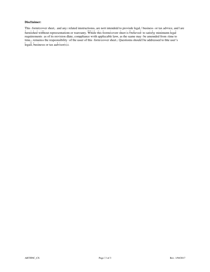 Articles of Incorporation for a Corporation Sole - Colorado, Page 3